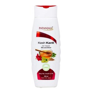 Кеш Канті: шампунь для блиску волосся (200 г), Kesh Kanti Silk & Shine Hair Cleanser, Patanjali Під замовлення з Індії