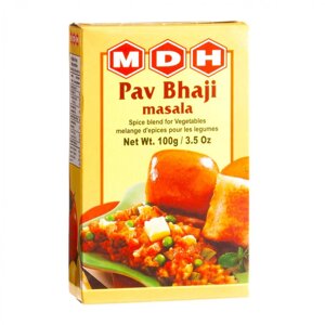 Пав Бхаджі Масала: приправа для овочів (100 г), Pav Bhaji Masala, MDH під замовлення з Індії за 45 днів, доставка