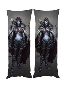 Подушка дакімакура Сільвана Відречена World of Warcraft декоративна ростова подушка для обіймання двостороння