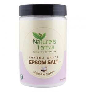 Епсомська (англійська) сіль (900 г), Pharma Grade Epsom Salt, Nature's Tattva Під замовлення з Індії 45 днів.