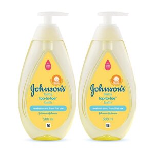 Засіб для купання новонароджених (2 х 500 мл), Baby Top-to-Toe Baby Bath, Johnson’s Baby під замовлення з Індії за 45