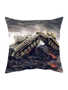 Подушка World of tanks 40*40 см Код/Артикул 65 podushka0023