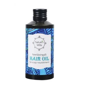 Олія для живлення волосся (150 мл), Neelibringadi Hair Oil, Nature's Veda Під замовлення з Індії 45 днів. Безкоштовна