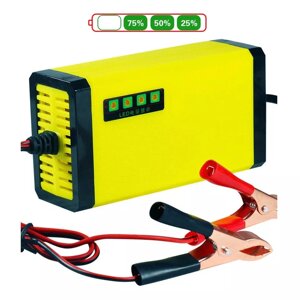 Зарядний пристрій SMART BATTERY CHARGER 12V/2-3 A для автомобільних акумуляторів (універсальний) Код/Артикул 13