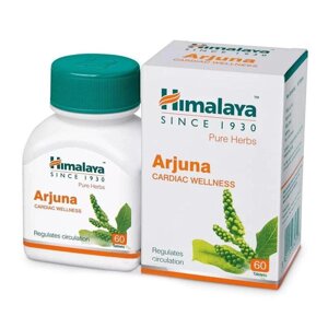 Арджуна (60 таб, 250 мг), Arjuna, Himalaya Під замовлення з Індії 45 днів. Безкоштовна доставка.
