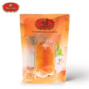 ChaTramue Тайський розчинний чай, маленький, упакований у пакетик, 20 г x 5 пакетиків - тайський Під замовлення з