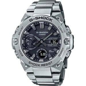 CASIO G SHOCK GST B400D 1AJF [годинник G SHOCK на сонячній батареї, Bluetooth-сумісні G STEEL, маленька модель під