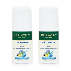 Набір кулькових дезодорантів для чоловіків (2 x 50мл), Deowhite Roll On Deodorant Men Set, Bella Vita під замовлення з