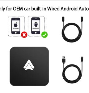 Бездротовий Bluetooth Android Auto для Андроїд смартфонів для під'єднання до автомагнітол USB Wireless Adapter