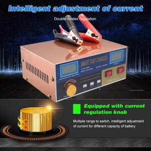 Інтелектуальний автоматичний зарядний пристрій, 12 В/24 В, що відновлює зарядний пристрій, імпульсний Під замовлення за