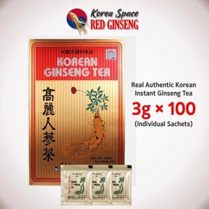 [Korea Ginseng Buleebang Co.] Справжній справжній корейський розчинний чай з женьшеню (Індивідуальні пакетики) під