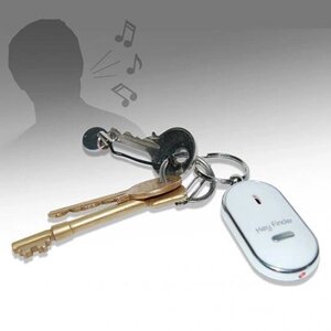 Свисток Key Finder Миготливий звуковий сигнал Пульт дистанційного керування Загублений Keyfinder Locator Брелок Під