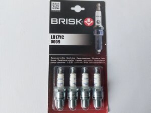 Свічки запалювання ГАЗ 406 дв. Super (Brisk) LR17YC/0009 Код/Артикул 30 1777