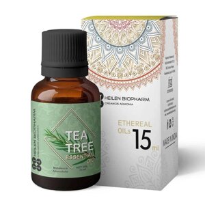 Ефірна олія Чайного дерева (15 мл), Tea Tree Essential Oil, Heilen Biopharm Під замовлення з Індії 45 днів.