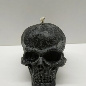 Чорний череп — свічка воскова Код/Артикул 144