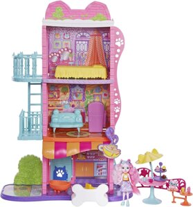 Ігровий набір Mattel Enchantimals Town House Cafe, таунхауз з кафе Код/Артикул 75 278а Код/Артикул 75 278а Код/Артикул