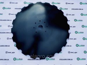 Диск борони БП Схід (БН) ф660мм, ѕ6мм, ф46, 8отв. 11мм Z20 (до техніки "Восход" "ТД Корсунь") Код/Артикул 102