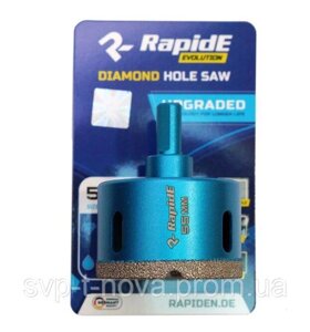Алмазна коронка RapidE Evolution 55 мм, під дриль Код/Артикул HR-50