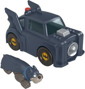 Бетмобіль Fisher-Price DC League of Super-Pets Batmobile Vehicle Код/Артикул 75 590 Код/Артикул 75 590 Код/Артикул 75