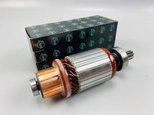 Якір стартера редукторного МТЗ, ЮМЗ, Т16, Т25, Т40 9142780 2,8 кВт (12В) + 2 підш (нов. обр.) Код/Артикул АТР 1009