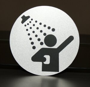 Табличка для душової Код/Артикул 168 Д-015