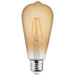 Лампа вінтажна світлодіодна "RUSTIC VINTAGE-6" 6W Filament led 2200К E27 Код/Артикул 149 001-029-0006-010