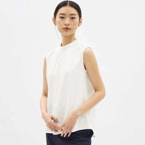 GU by Uniqlo Блузка без рукавів зі збираннями з джерсі Z+E під замовлення з Японії за 30 днів, доставка безкоштовна