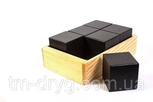 Набір чорних кубиків для малювання крейдою, 6 шт Код/Артикул 104 206