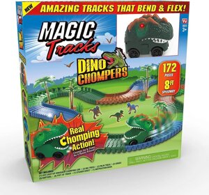 Гоночна траса динозаврів Magic Tracks Dino Chomper із справжнім жуванням Код/Артикул 75 746