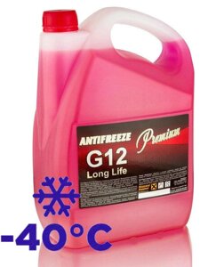 Охолоджуюча рідина (антифриз) G12 червоний Red LongLife TM Premium 5 кг Код/Артикул 46 1010157
