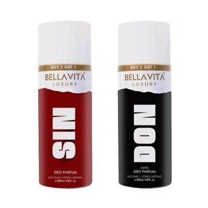 Набір дезодорантів (2 х 150 мл), Sin and Don Deo Parfum Set, Bella Vita Під замовлення з Індії 45 днів. Безкоштовна