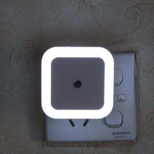 1 Шт., світлодіодний нічник з датчиком керування, настінний світильник для туалету, лампа для спальні, підсвічування,