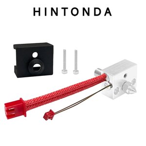 Хотенд (hotend) CREALITY для 3D-принтерів Ender-3 S1/ -3 S1 Pro/ -3 S1 Plus/ CR-10 Smart Pro, Сталеве горло (Оригінал)