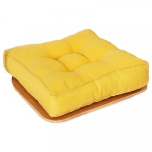Висока подушка на стілець жовта Код/Артикул 5 0534-18