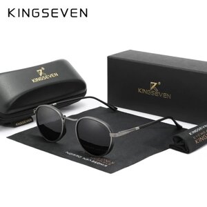 Чоловічі поляризаційні сонцезахисні окуляри KINGSEVEN N7375 Gun Gray Код/Артикул 184