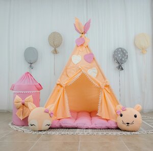 Вігвам намет для дівчинки Аліса в країні чудес БОН БОН + кошик для іграшок Код/Артикул 0001988