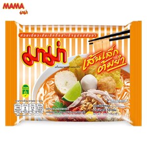 MAMA Рисова локшина Том Ям швидкого приготування 55 г x 6 шт / 12 шт / 24 шт - Thai Food Під замовлення з Таїланду за