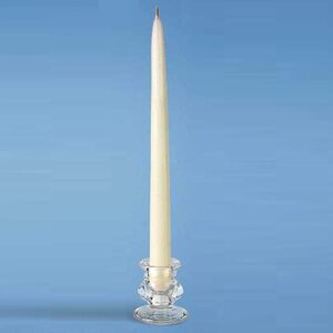 6 шт Весільна свічка тонка бежева (висота — 245 мм, діаметр — 20 мм) Код/Артикул 84 EL-98