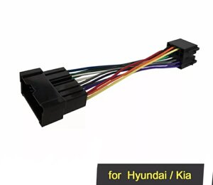 Переходник Adaptor CAR radio cable ISO Hyundai Kia 1999-2005 Stereo Код/Артикул 13