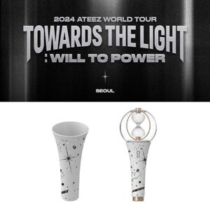 Попереднє замовлення ATEEZ TOWARDS THE LIGHT: Аксесуар WILL TO POWER Light Stick Body під замовлення з кореї 30 днів