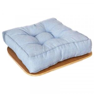 Висока подушка на стілець блакитна Код/Артикул 5 0534-9