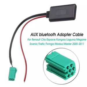 Адаптер Bluetooth AUX Adapter Renault Clio Kangoo Master Megane Twingo Scenic 05-11 Код/Артикул 13