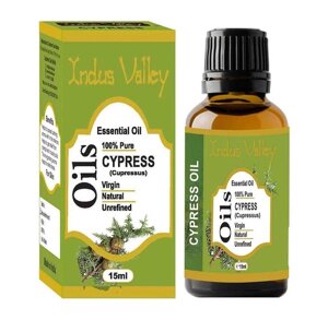 Ефірна олія Кіпаріса (15 мл), Cypress Essential Oil, Indus Valley Під замовлення з Індії 45 днів. Безкоштовна доставка.