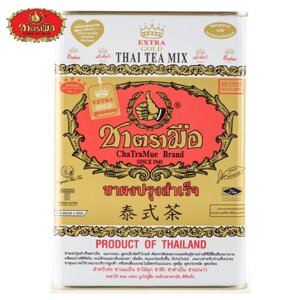 ChaTramue Преміальний тайський чай Gold Label Big Can (верхнє чайне листя) 450 г - Тайський Під замовлення з Таїланду
