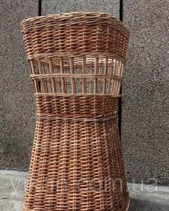 Корзина плетена багетница для батонів, французького хліба Ажур (висота 80см) Код/Артикул 186 ажур80