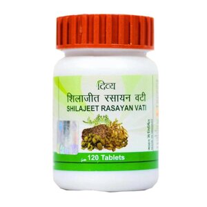Шиладжит Расаян Вати (120 таб, 300 мг), Shilajeet Rasayan Vati, Patanjali Під замовлення з Індії 45 днів. Безкоштовна