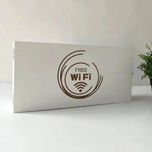 Поличка для роутера WI-FI з гравіюванням Код/Артикул 86 ПДР_02