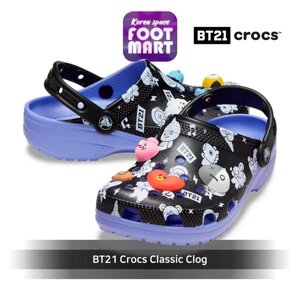 Crocs BT21 Classic Clog під замовлення з кореї 30 днів доставка безкоштовна