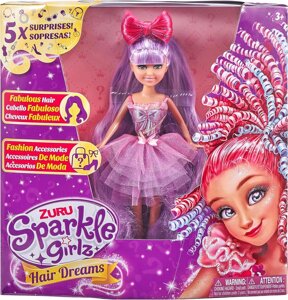 Фея веселка для створення зачісок. Sparkle Girlz Hair Dreams Rainbow ZURU Код/Артикул 75 675 Код/Артикул 75 675