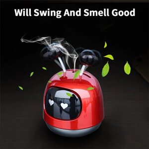Міні-робот, автомобільний освіжувач повітря, парфумерний ароматизатор, вентиляція, авто креативний вентиляційний Під